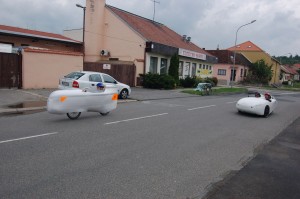 duo quest velomobile and streamliner Vaniczka 1st